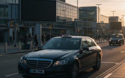 Early Morning Airport Taxi in Peterborough